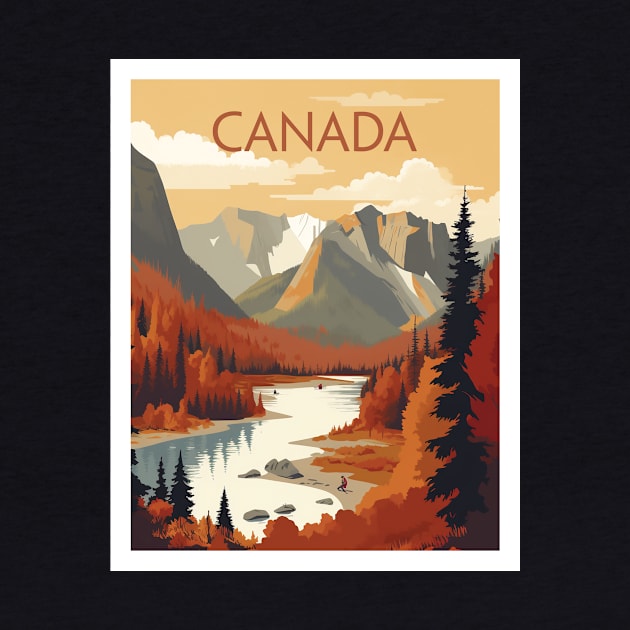 CANADA by MarkedArtPrints